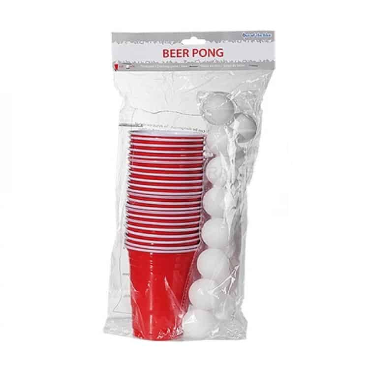 Beer pong set