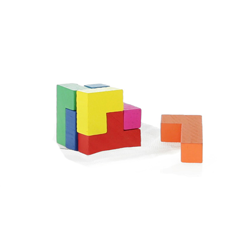 Houten behendigheidsspel blokjes