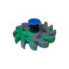 Jumping Spinner | Paars groen