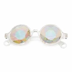 Basic caleidoscoop bril transparant | small flower