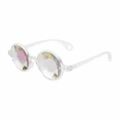 Alternative view of Basic caleidoscoop bril transparant | small flower