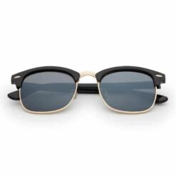 Club zonnebril zwart-goud frame | UV-400