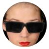 Feestbril | achterruitkijk bril spyglasses