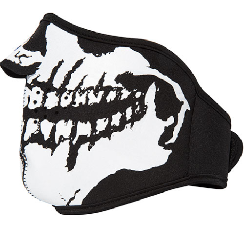 Mondmasker biker | skull