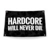 Festival vlag | Hardcore will never die