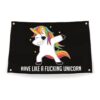 Festival vlag | Rave like a unicorn