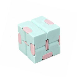 Alternative view of Infinity cube | pastel blauw