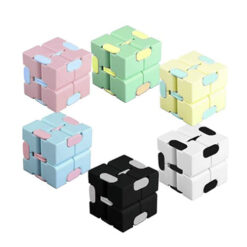 Alternative view of Infinity cube | pastel groen