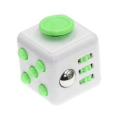Fidget cube | wit - groen