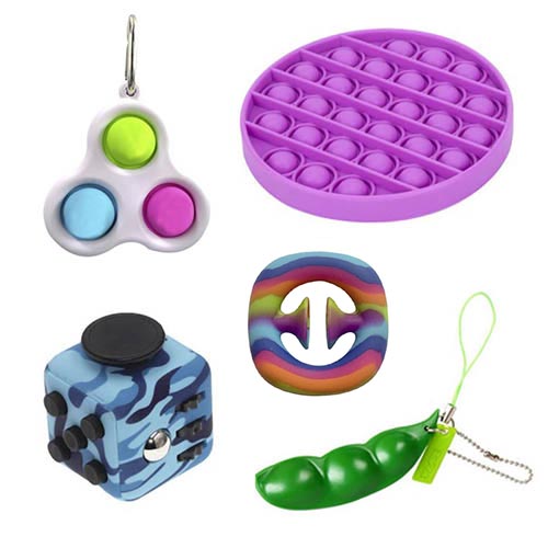 Fidget toys pakket | pop it | pea popper | simple dimple | fidget cube
