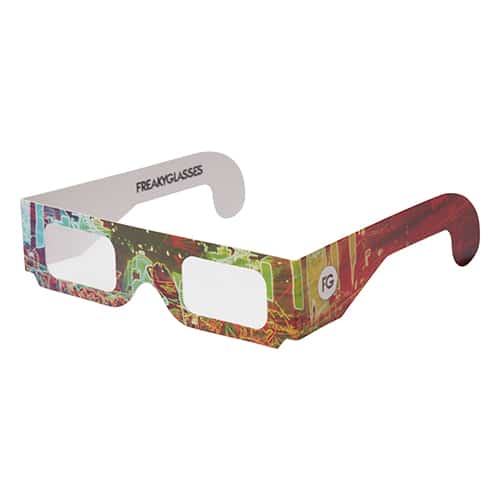 Freaky Glasses Classic kartonnen spacebril