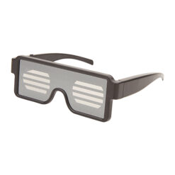 Alternative view of LED party glasses