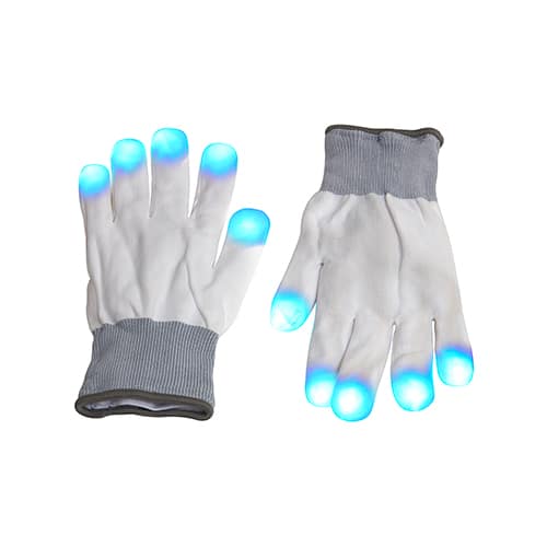LED handschoenen | wit - Afbeelding 2