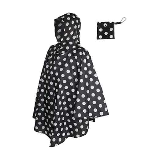 Luxe regenponcho | stippen