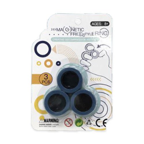 Magnetische ringen | blauw - Afbeelding 2