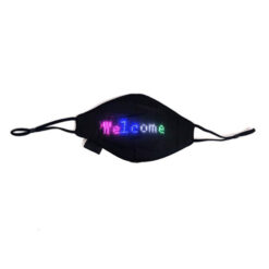 LED bluetooth mondkapje | multicolor