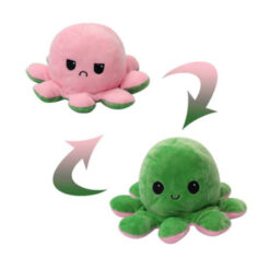 Mood octopus | Groen roze