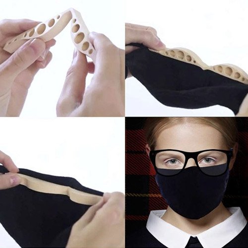 Silicone neusbrug voor bril | Anti condens - Afbeelding 4