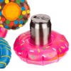 Opblaasbare donut bekerhouder