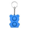 Pop it sleutelhanger - Beertje blauw