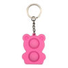 Pop it sleutelhanger - Beertje roze