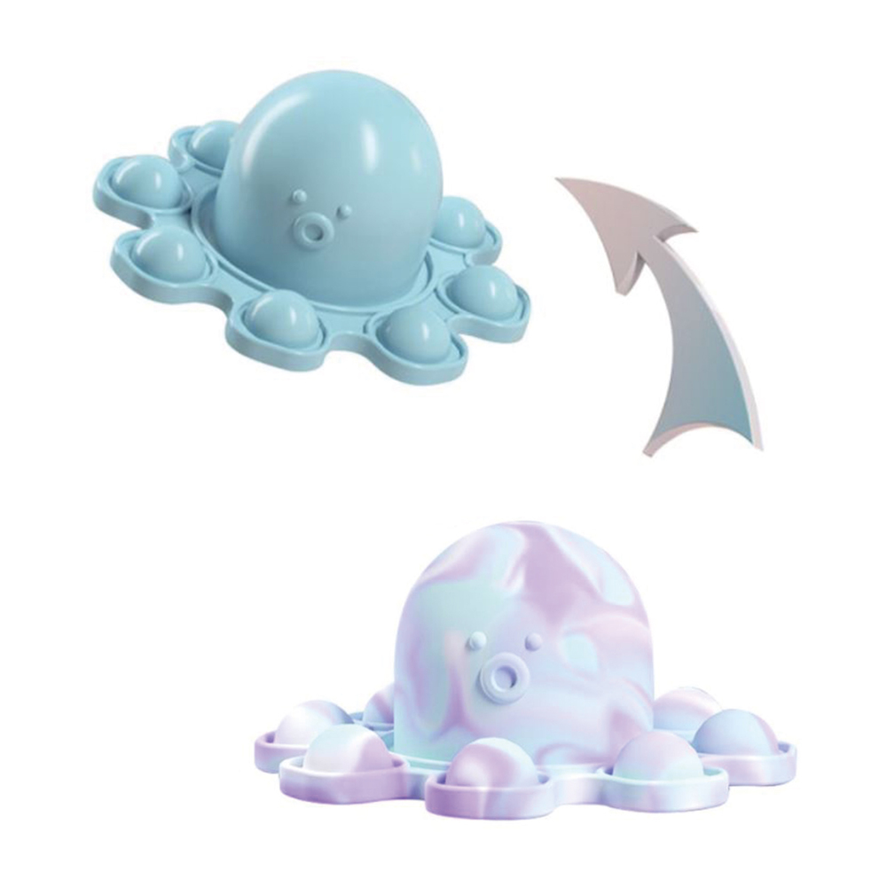 Pop it mood octopus | blauw roze - Afbeelding 2