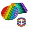 Fidget toys pakket regenboog | pop it | snap it