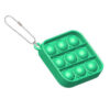 Pop it sleutelhanger - Vierkant groen