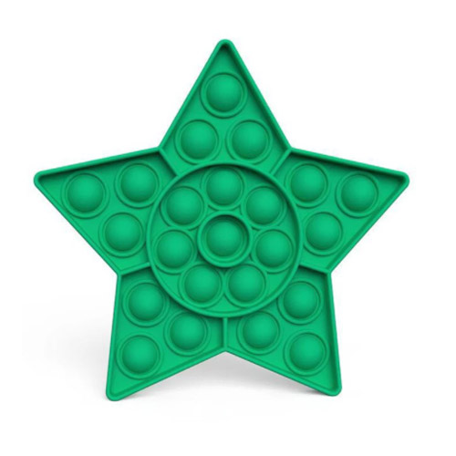 Fidget toys pop it - Ster groen