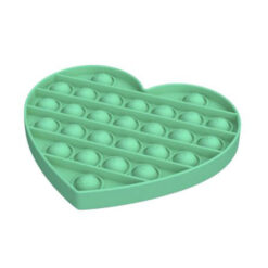 Fidget toys pop it - Groen hartje