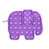 Fidget toys pop it - olifant paars