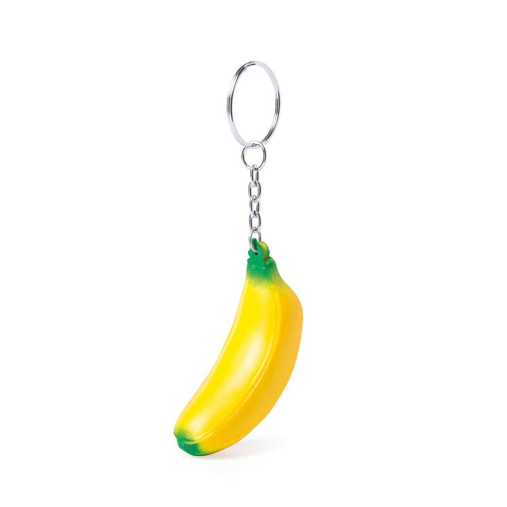Anti stress sleutelhanger | banaan