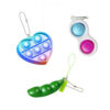 Sleutelhanger fidget toys pakket | pop it