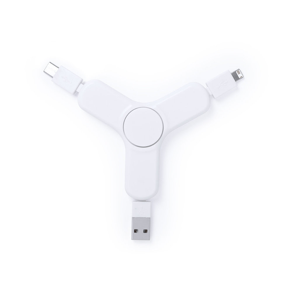 Fidget spinner met oplader - Afbeelding 3