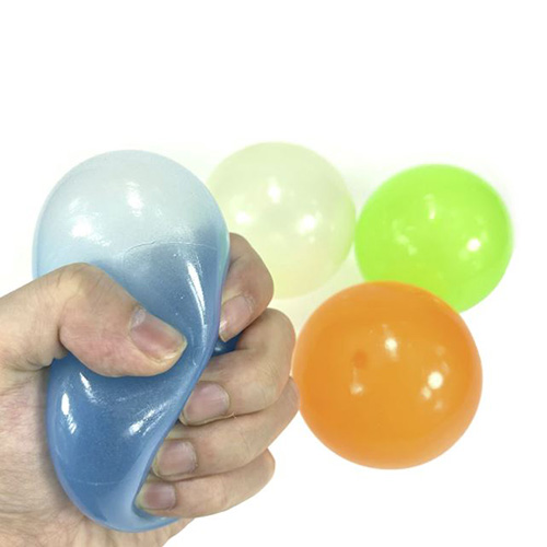 Globbles sticky balls fidget toy | glow in the dark - Afbeelding 2