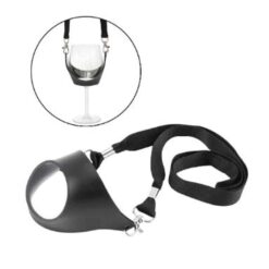 Wijnglas houder lanyard