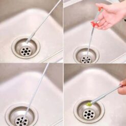 Buigbare gootsteenontstopper