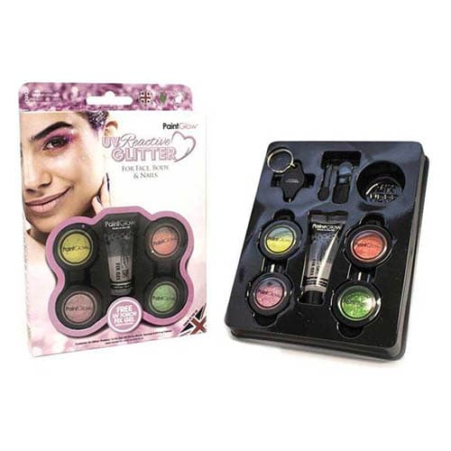 Paintglow | UV reactive glitter kit - Afbeelding 2