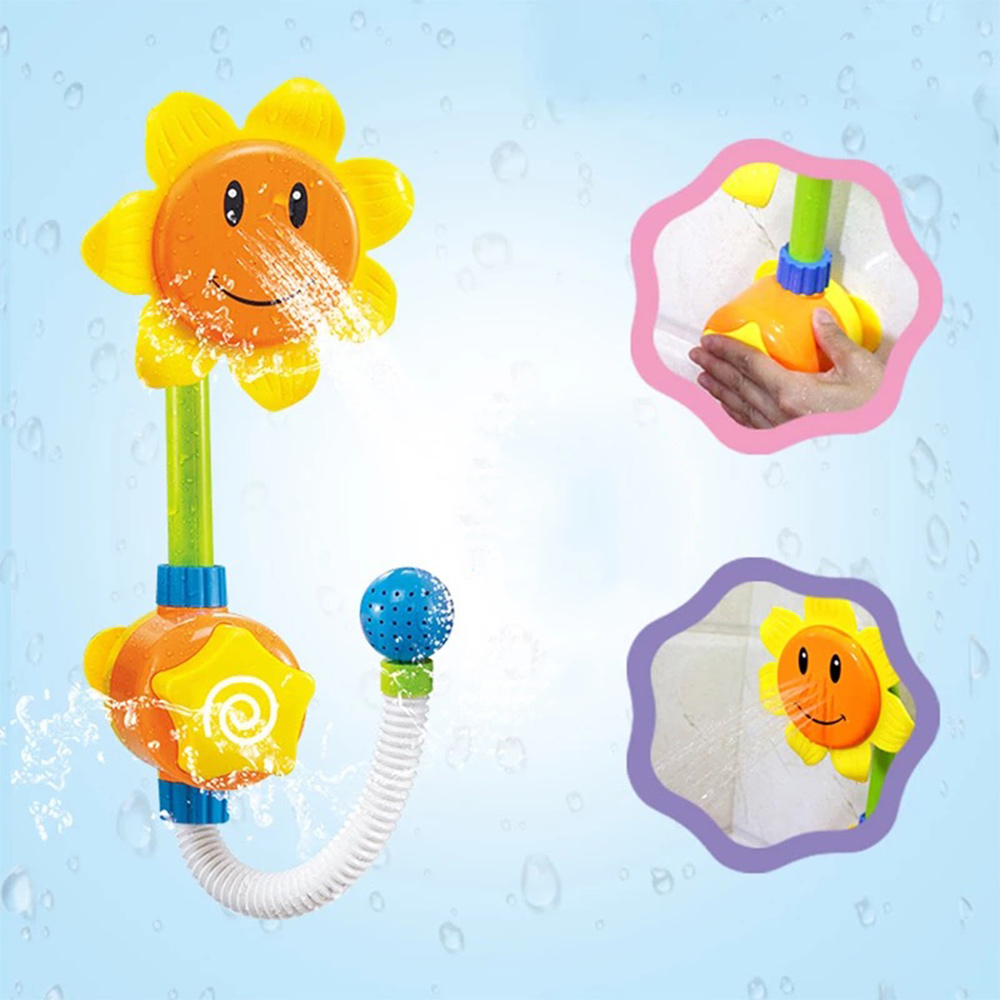 Badspeelgoed watersproeier zonnebloem - Afbeelding 4