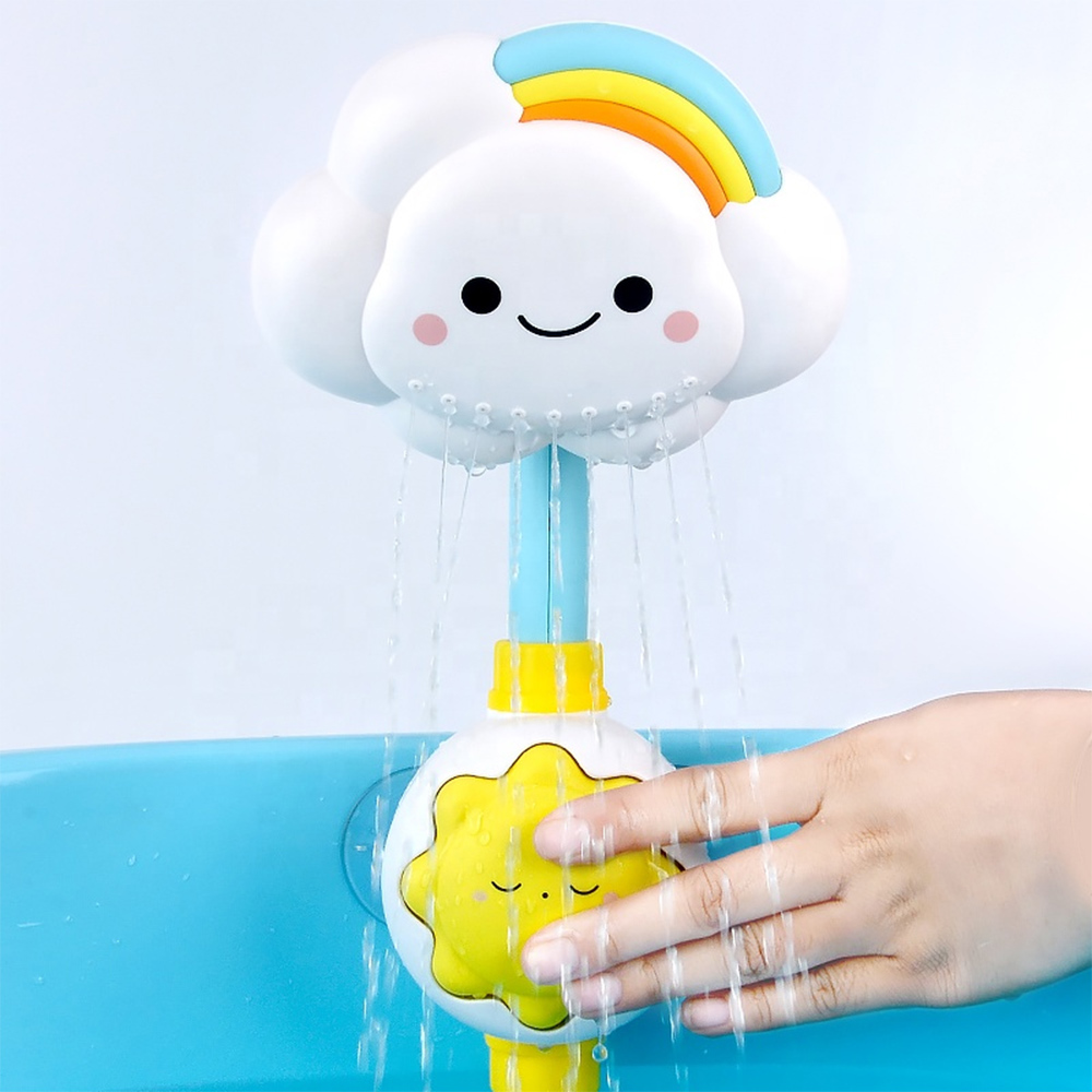 Badspeelgoed watersproeier regenboog wolkje - Afbeelding 4