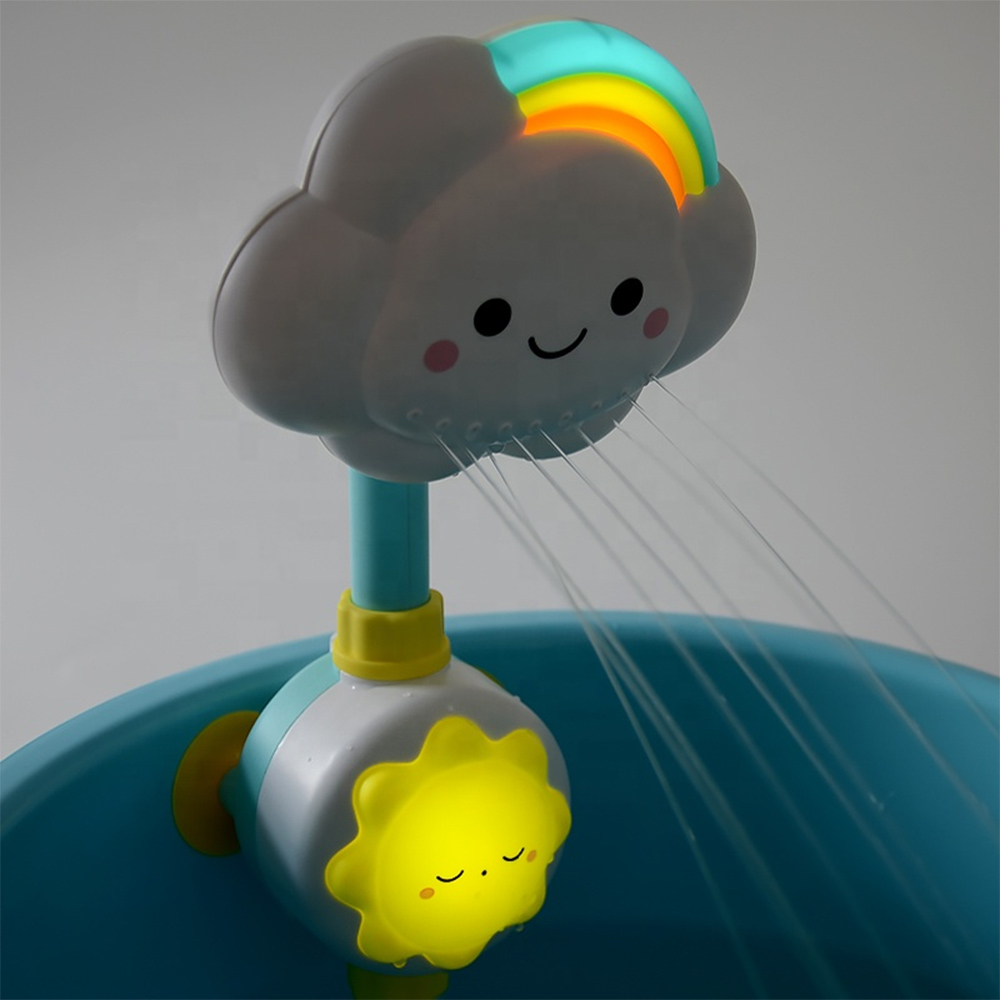 Badspeelgoed watersproeier regenboog wolkje - Afbeelding 3