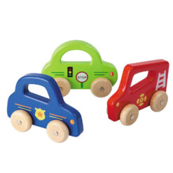 Alternative view of Jouéco houten auto | blauw