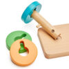 Joueco houten doolhof puzzel detail