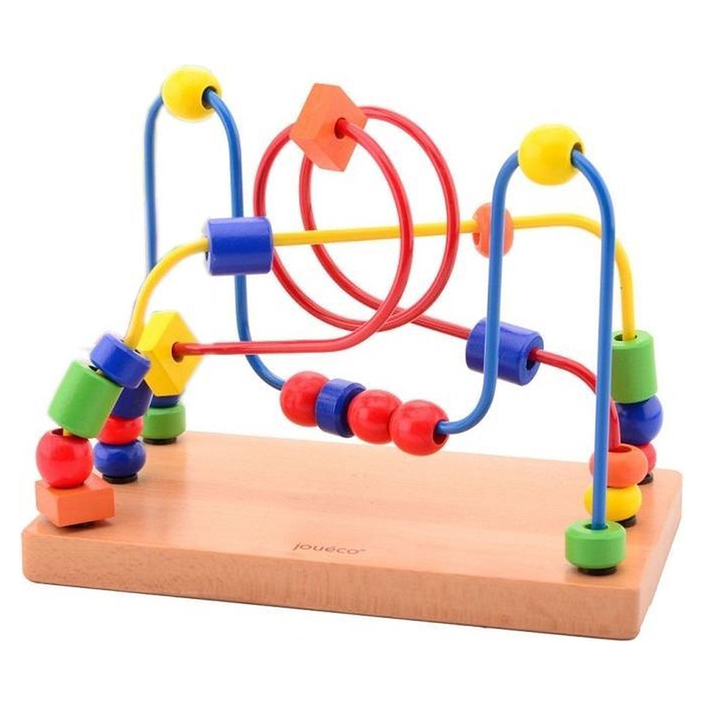 Jouéco houten kralenbaan junior - Afbeelding 2