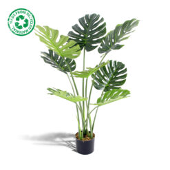 Alternative view of Kunst monstera - gatenplant - 90 cm