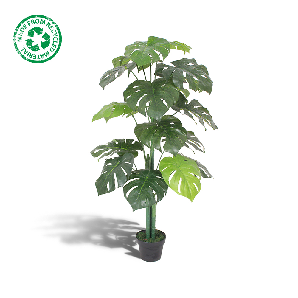Kunst monstera - gatenplant - 120 cm - Afbeelding 2