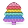 Fidget toys pop it - Kerstboom pastel kleuren
