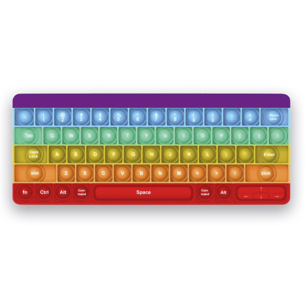 Pop it keyboard | rainbow
