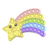 Fidget toys pop it - Regenboog ster