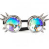 Steampunk - caleidoscoop bril - zilver - Afbeelding 2